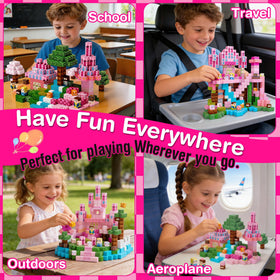 Cosminy magnetic blocks support STEM learning through hands-on construction.