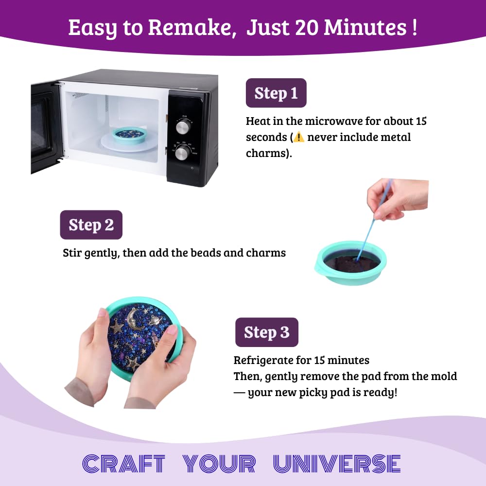 Cosmipad compact fidget kit supports focus at work or travel