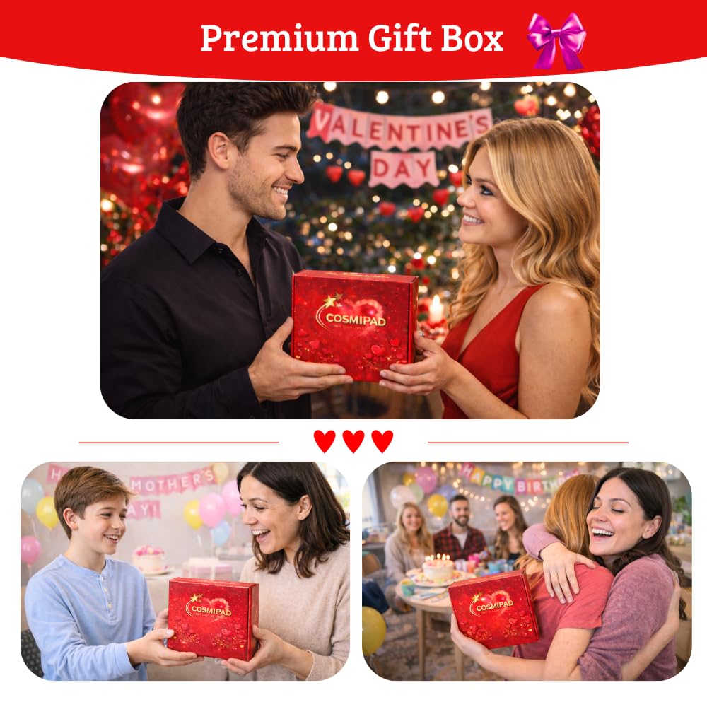 Cosmipad gift box presentation signals a thoughtful stress-relief gift.