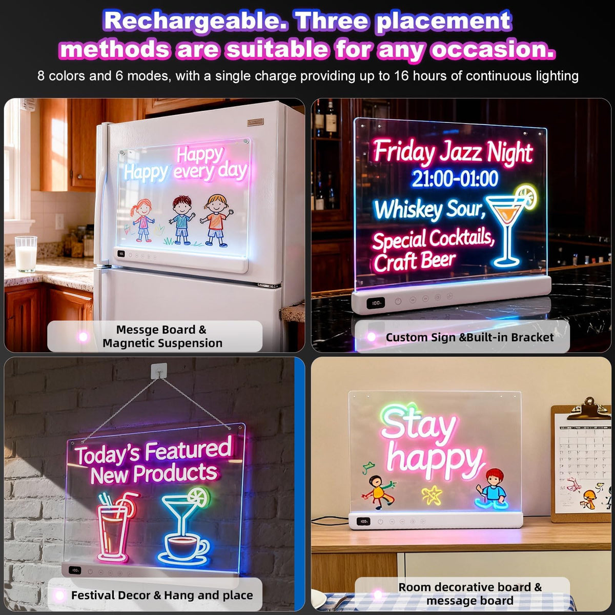 Cosmody rechargeable battery powering long, screen-free creative sessions