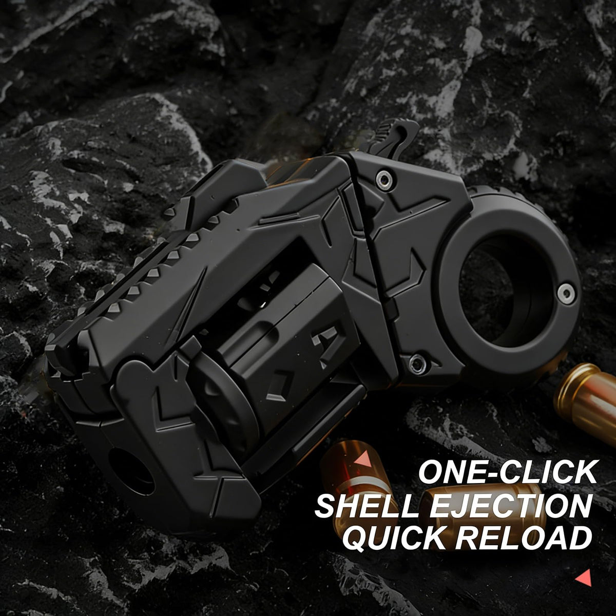 Cossify gun fidget toy bullet release enhances finger dexterity and focus.