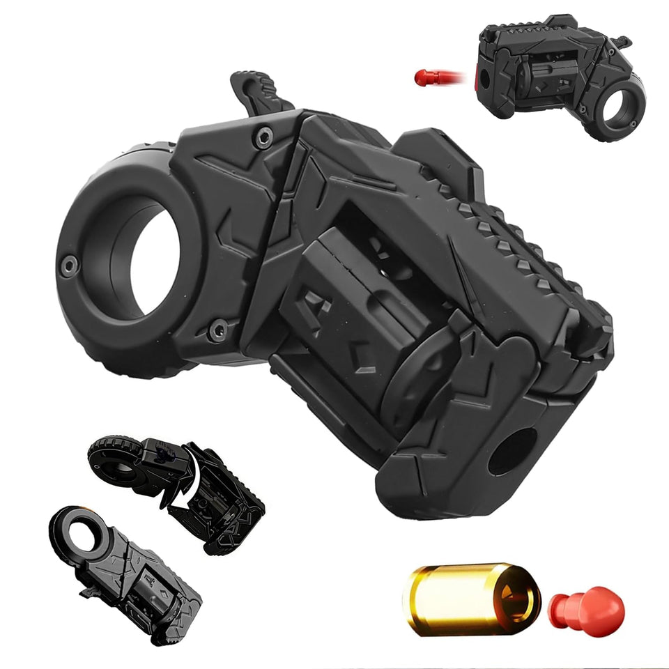 Cossify gun fidget toy metal body for focused stress relief and concentration.