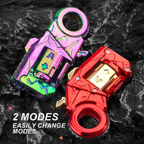 Cossify gun fidget toy pocket use close-up illustrating portable desk toy.