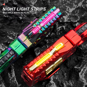 Cossify gun fidget toy packaging close-up showcasing gift-ready set.