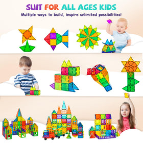 cossy 120pcs small triangle demonstrates precise shapes for early geometry.