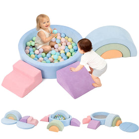 cossy foam climbing blocks with varied shapes support safe exploratory play