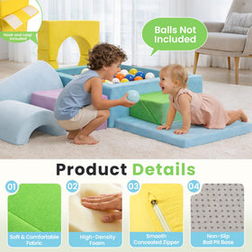 Cossy high-density foam provides sturdy cushioning.