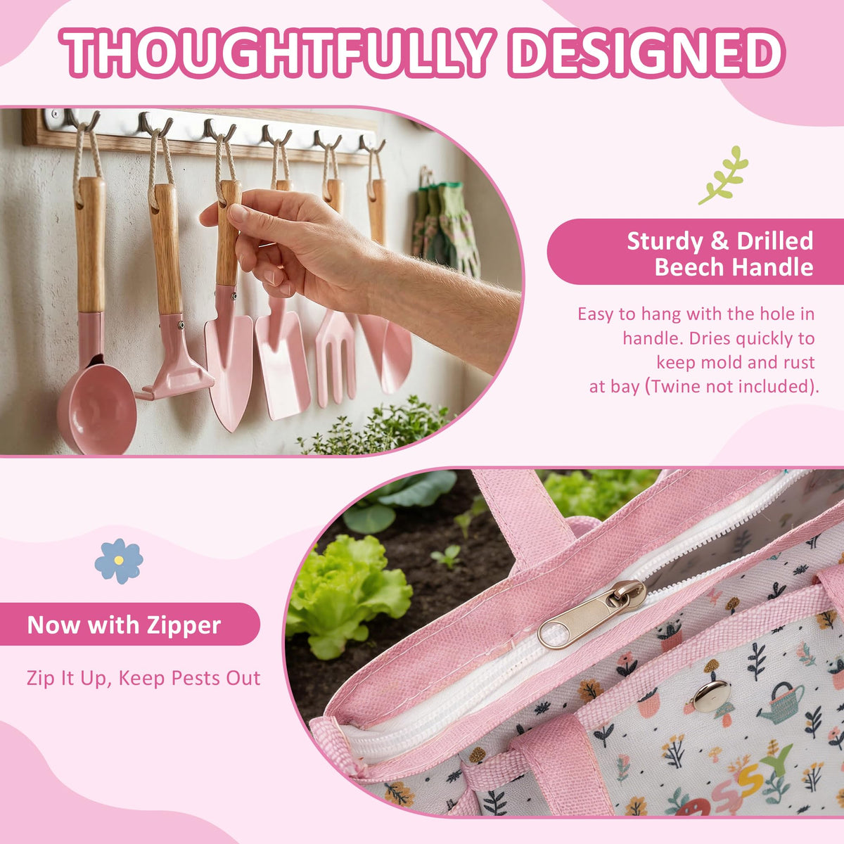 Cossy Kids Gardening Set trowel with rounded edge for gentle planting