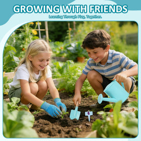 Cossy Kids watering can 22oz, easy to carry and pour for beginners.