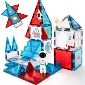 Cossy space tiles rocket for imaginative play and STEM exploration