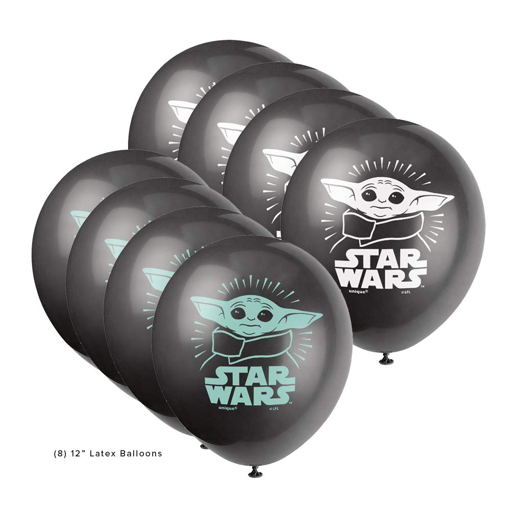 Costume Wizard Baby Yoda napkins keep cleanup quick while matching the look