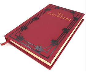 Costumebase The Labyrinth Sarah's Red Book cover replica for display and reading pleasure.