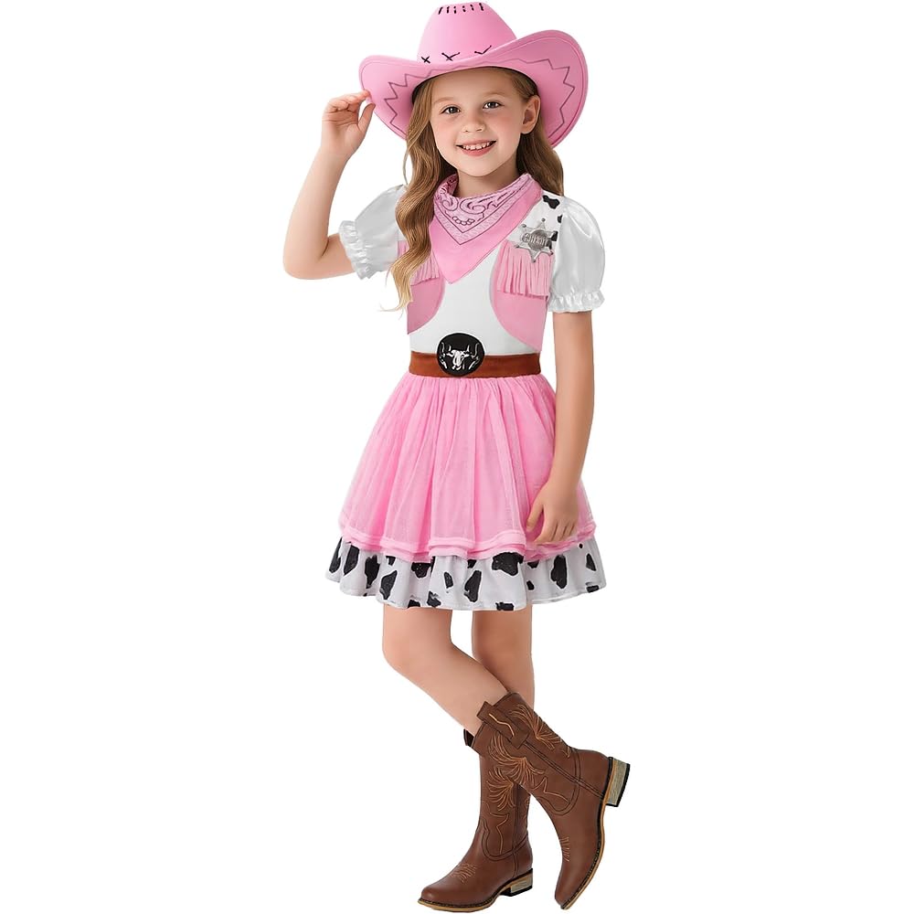 Costumerry cowgirl bandana with prints adds Western flair for costume events