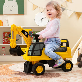 Costzon ride-on requires two AAA batteries for sounds and horn features.