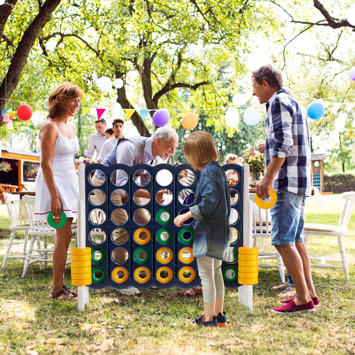 Costzon Giant 4-in-A-Row suitable for all ages and skill levels