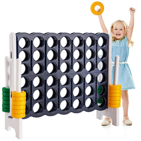 Costzon Giant 4-in-A-Row assembly setup for quick family play