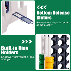Costzon Giant 4-in-A-Row easy to clean and maintain after play