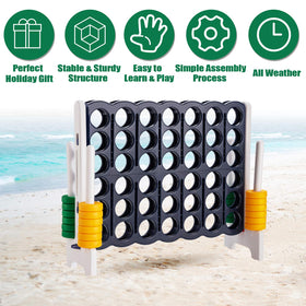 Costzon Giant 4-in-A-Row ideal for family game nights and social events