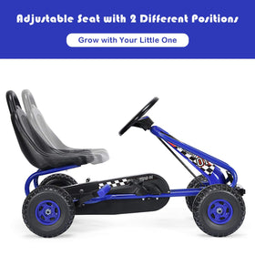 Costzon Go Kart adjustable seat adapts as kids grow for comfort.