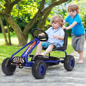Costzon Go Kart pedal operation highlights battery-free propulsion and active play.