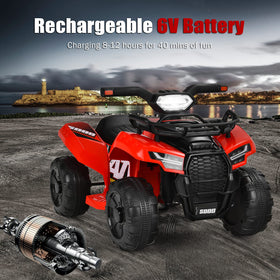 Costzon ATV wide seat and footrests offer comfortable rides.