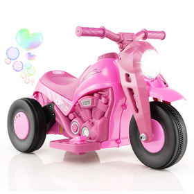 Costzon Kids Motorcycle bubble maker in action for playful outdoor fun