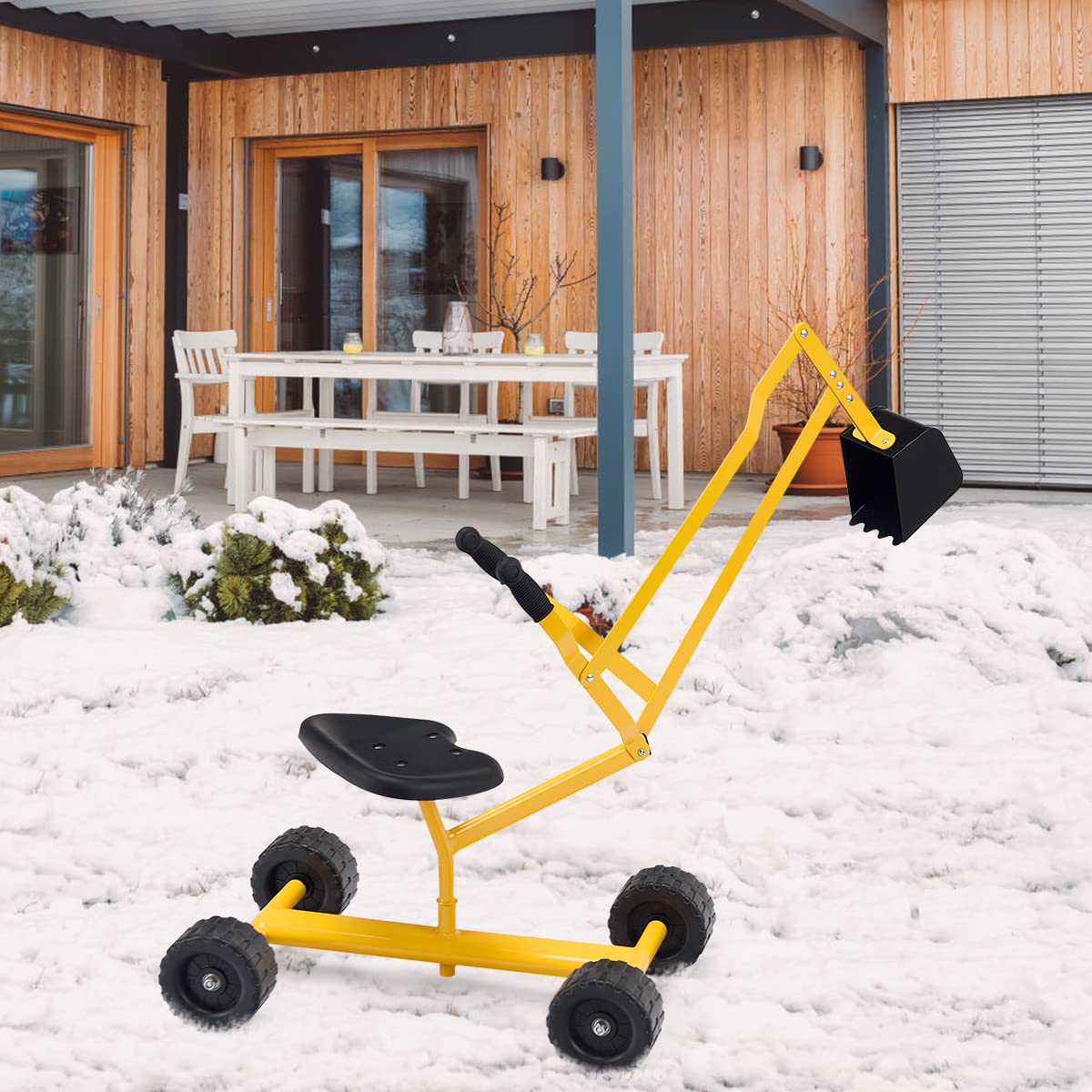 Costzon metal frame close-up showing eco-friendly coating for weather resistance