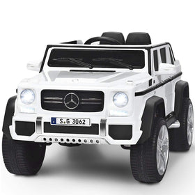 Costzon Mercedes Maybach ride-on car front view shows premium styling for imaginative play