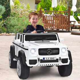 Costzon Mercedes Maybach ride-on car suitable for indoor and outdoor fun on various surfaces