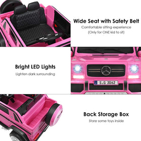 Costzon ride-on remote control included for parental guidance