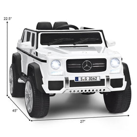 Costzon Maybach ride-on car remote control enables parental guidance from afar