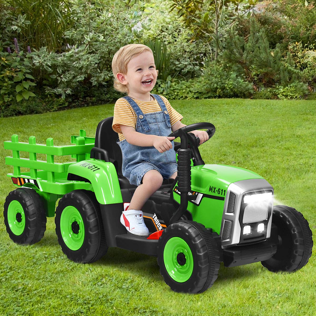 Costzon ride-on tractor USB port and audio for music during play