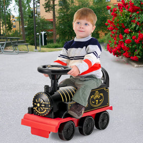Costzon ride on train anti-tilt device helps stability for confident rides.