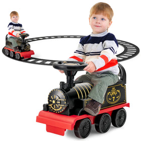 Costzon ride on train on tracks offers a safe, engaging outdoor play experience.