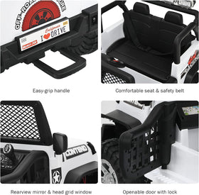 Costzon ride-on truck MP3 USB audio system for customized tunes