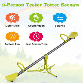 Costzon teeter-totter 360-degree play captured in action