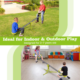 Costzon teeter-totter tripod-base delivers stable outdoor setup