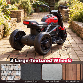 Costzon-toddler-motorcycle compact packaging and adapter included
