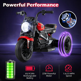Costzon-toddler-motorcycle audio system with 10 songs and 2 stories