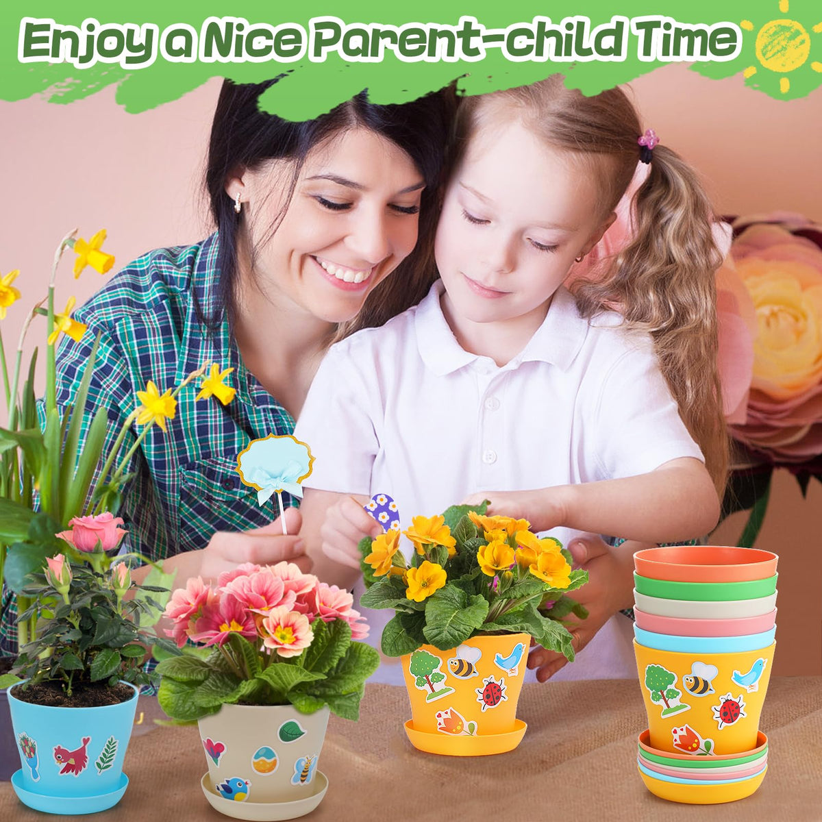 Cosweet writable cards ideal for labeling and plant care notes