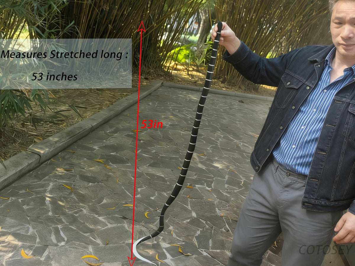 COTOSEY long prank snake prop ideal for room setups.