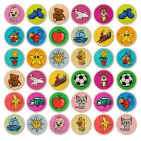 Cottify memory game carry bag keeps pieces organized for on-the-go play.