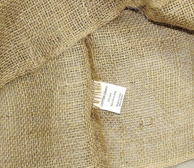 Cotton Craft rough weave emphasizing quality and breathability.