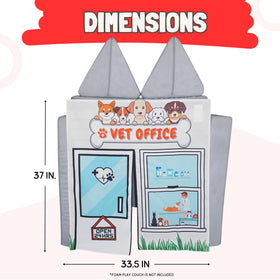 Couch Swag Vet Office panel is a fun gift idea for curious children.