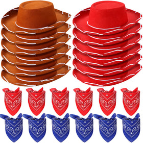 Coume brown kids cowboy hat, comfortable all-day wear for playtime