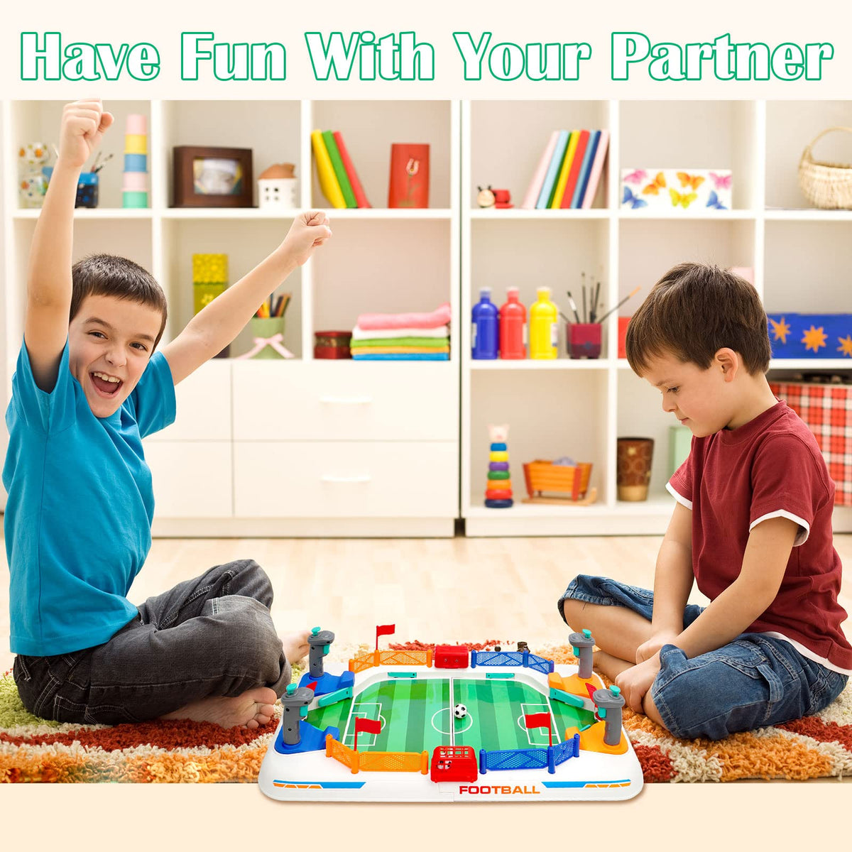 COUOMOXA durable ABS construction ensures safe, long-lasting play