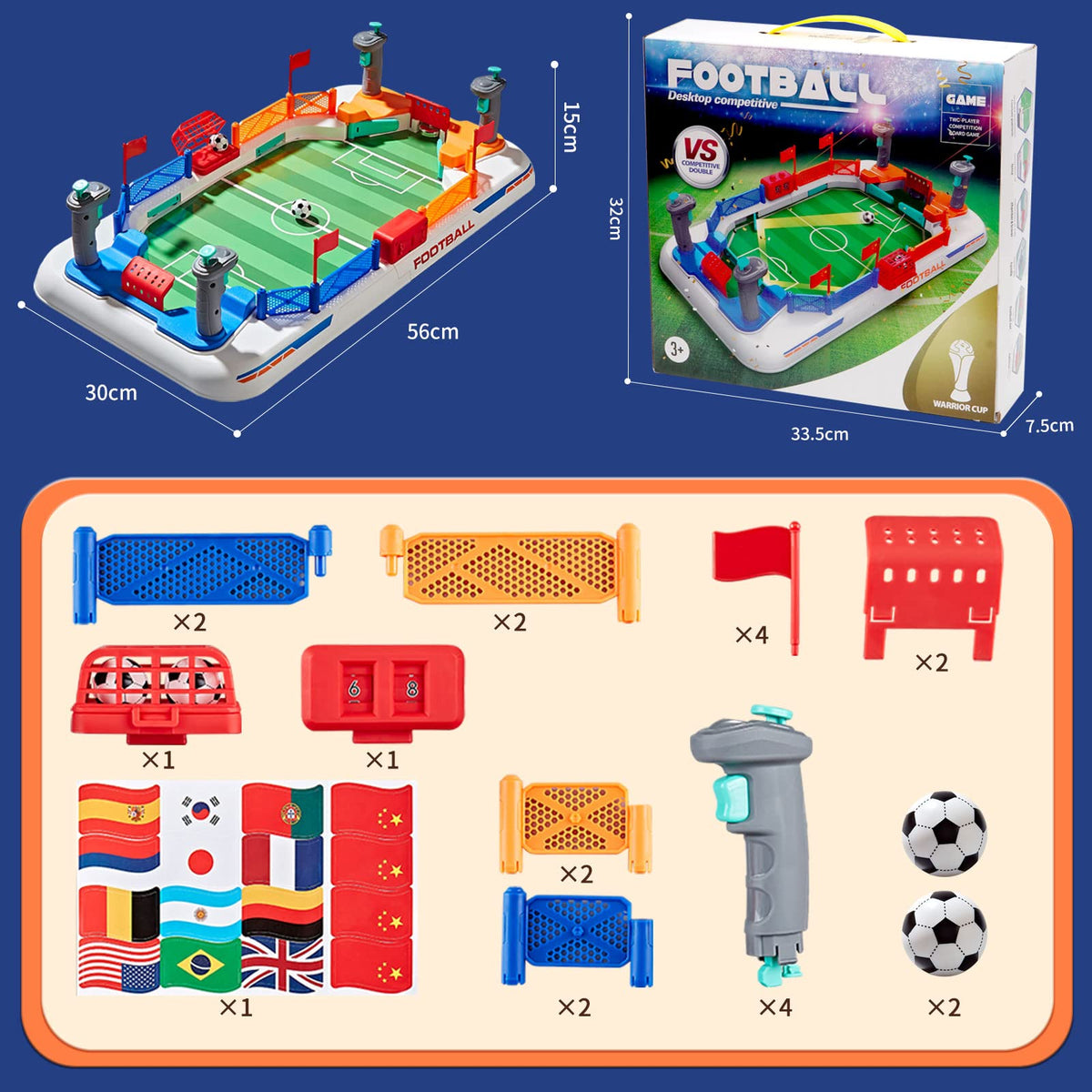 COUOMOXA easy-assembly design allows quick setup for game nights