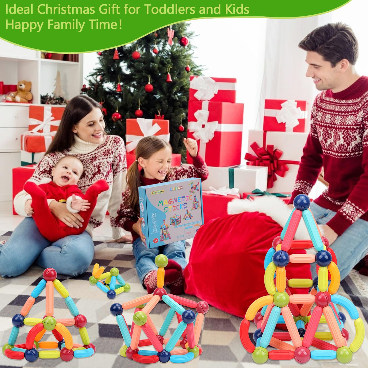 COUOMOXA portable 74-piece set for on-the-go learning