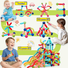 COUOMOXA beginner-friendly magnets click easily for smooth 2D to 3D shapes.