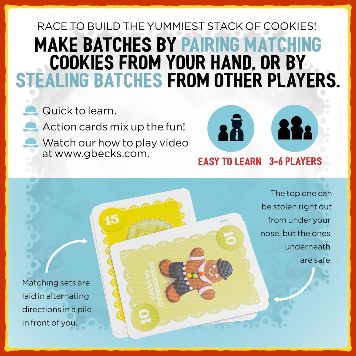 Cover Your Cookies stealing action visuals hint at strategic moves